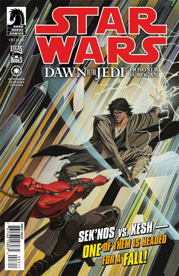 Star Wars: Dawn Of The Jedi - The Prisoner Of Bogan #3 cover