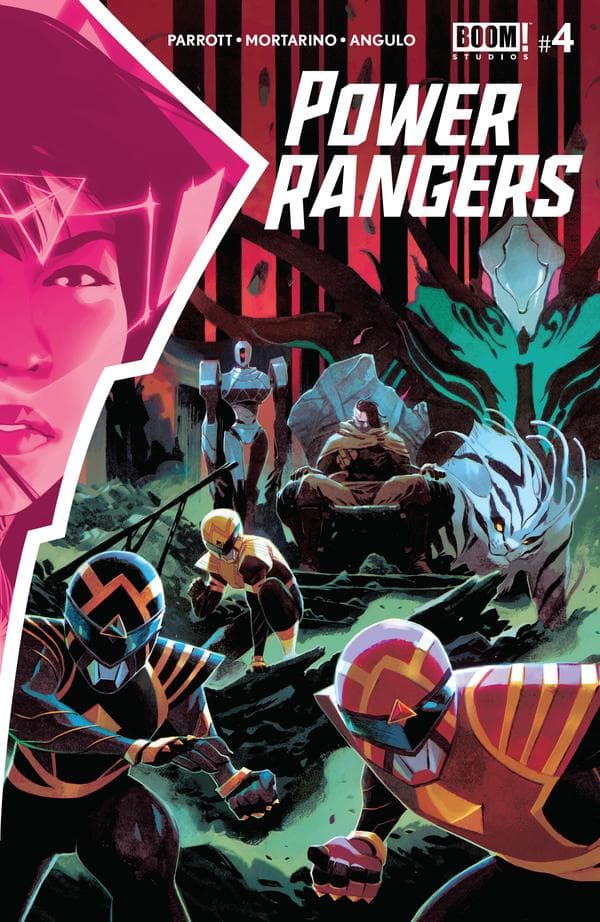 Power Rangers #4 cover