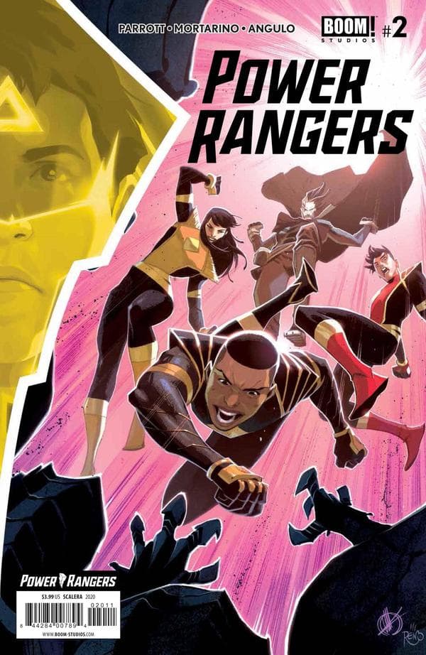 Power Rangers #2 cover
