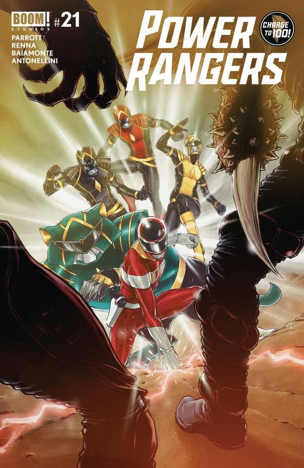 Power Rangers #21 cover