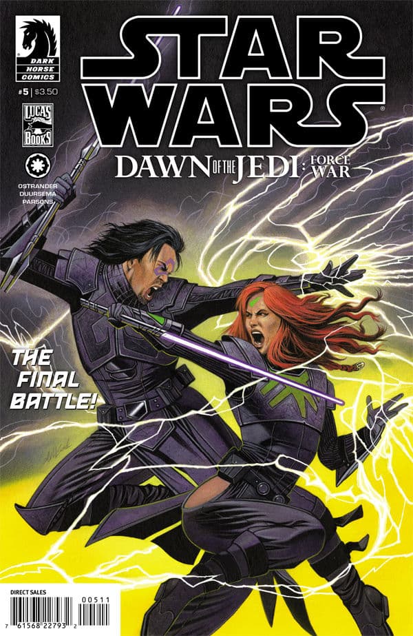 Star Wars: Dawn of the Jedi - Force War #5 cover