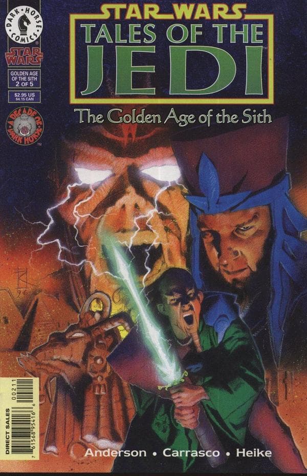 Star Wars: Tales of the Jedi - The Golden Age of the Sith #2 cover
