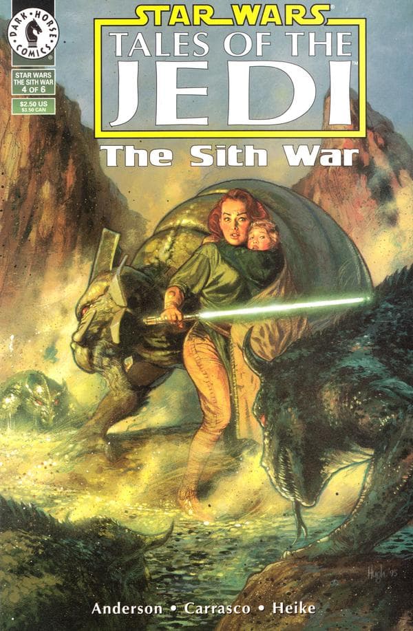 Star Wars: Tales of the Jedi - The Sith War #4 cover
