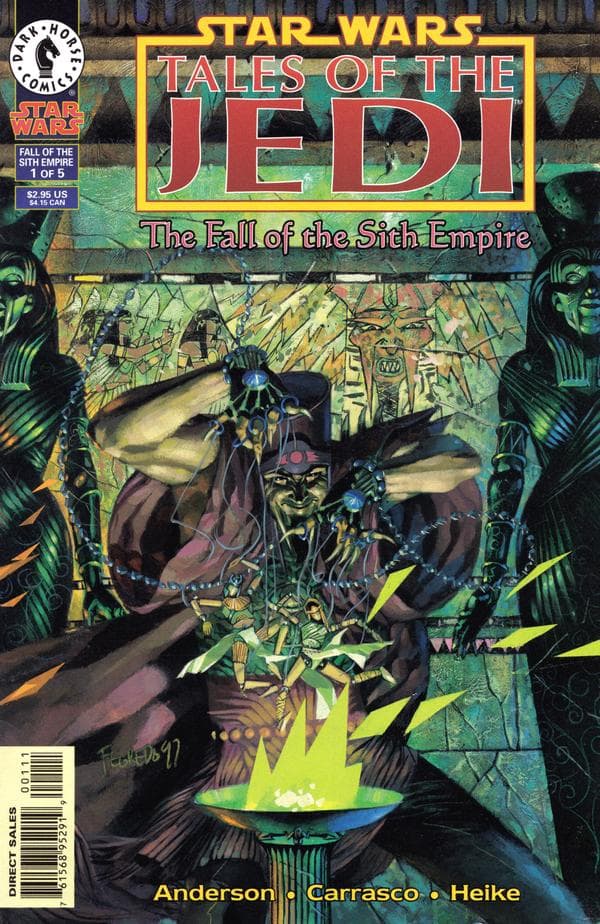 Star Wars: Tales of the Jedi - The Fall of the Sith Empire #1 cover