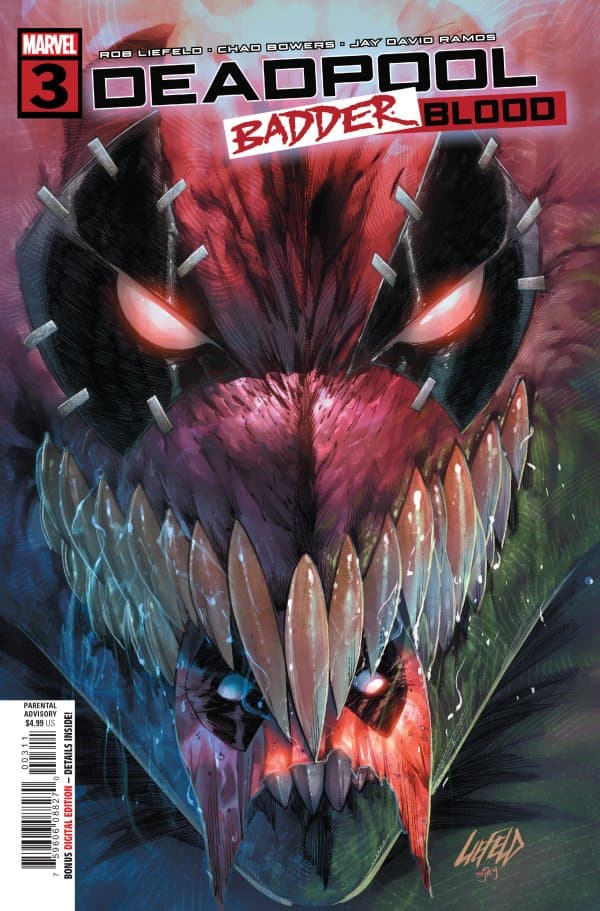 Deadpool: Badder Blood #3 cover