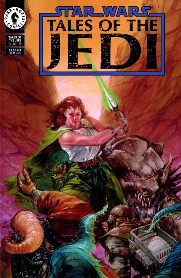 Star Wars: Tales of the Jedi #5 cover