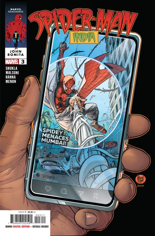 Spider-Man: India  #3 cover