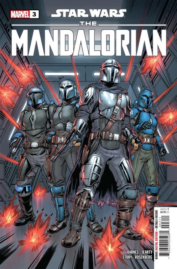 Star Wars: The Mandalorian #3 cover