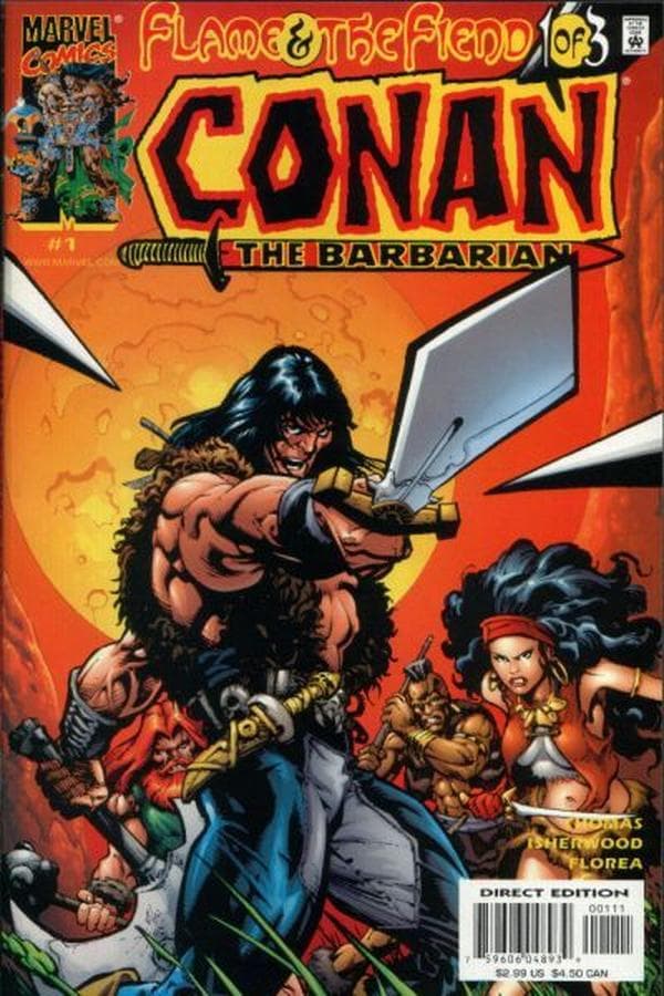 Conan: Flame and the Fiend cover — © Marvel Comics