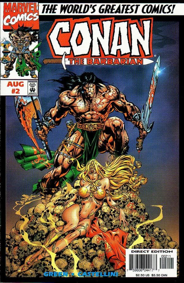 Conan the Barbarian #2 cover