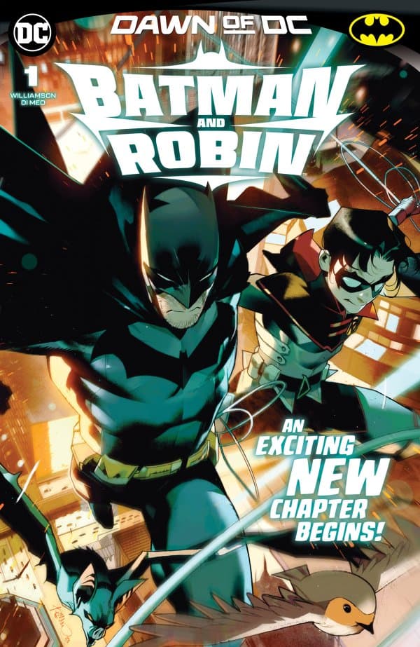 Batman and Robin #1 cover