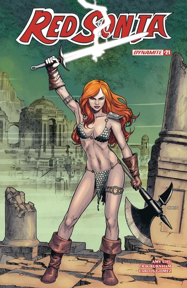 Red Sonja #21 cover