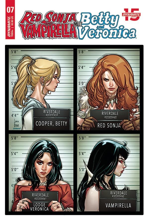 Red Sonja and Vampirella Meet Betty and Veronica #7 cover