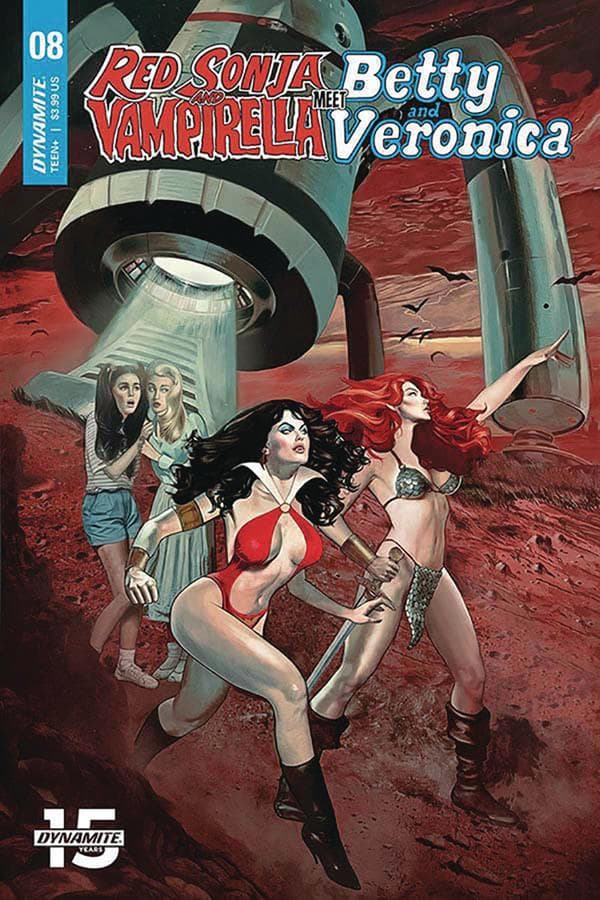 Red Sonja and Vampirella Meet Betty and Veronica #8 cover