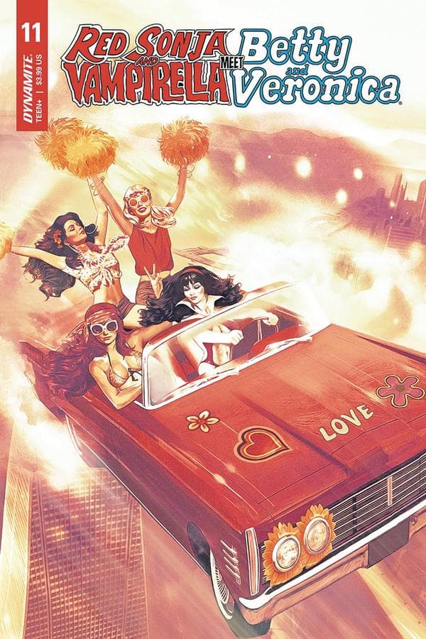 Red Sonja and Vampirella Meet Betty and Veronica #11 cover