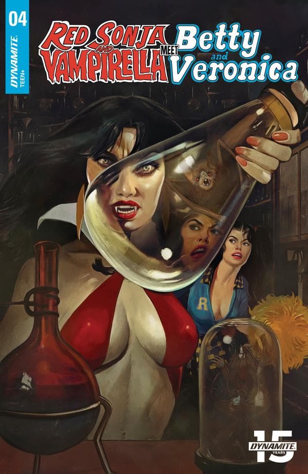 Red Sonja and Vampirella Meet Betty and Veronica #4 cover