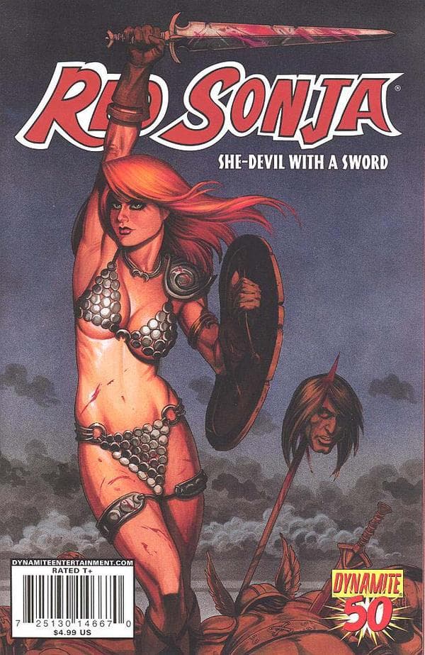 Red Sonja #50 cover