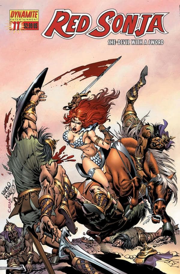 Red Sonja #11 cover