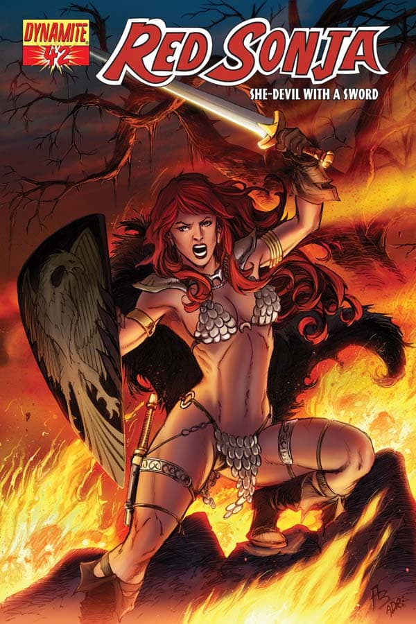 Red Sonja #42 cover