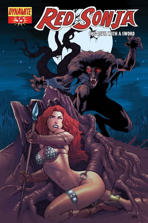 Red Sonja #35 cover