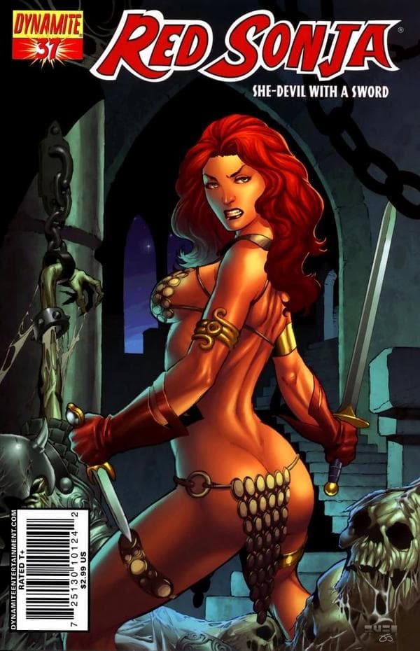 Red Sonja #37 cover