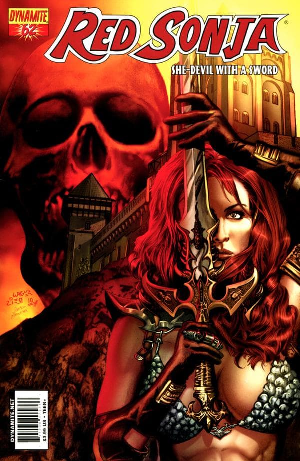 Red Sonja #62 cover