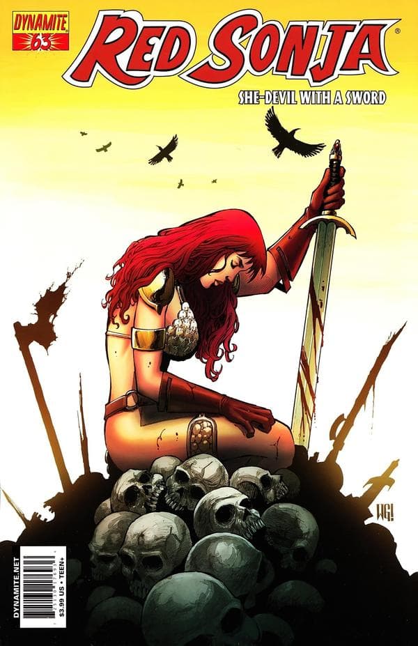 Red Sonja #63 cover