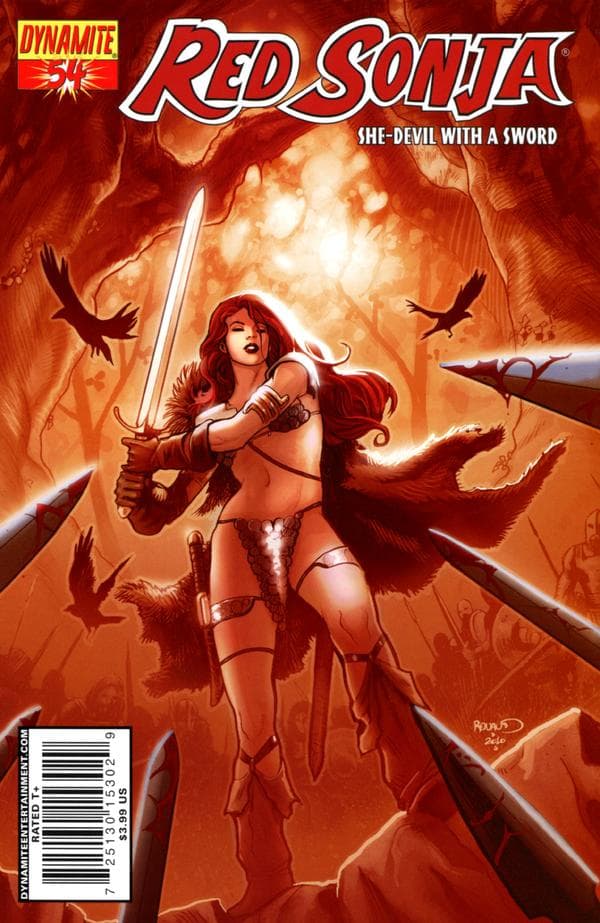 Red Sonja #54 cover