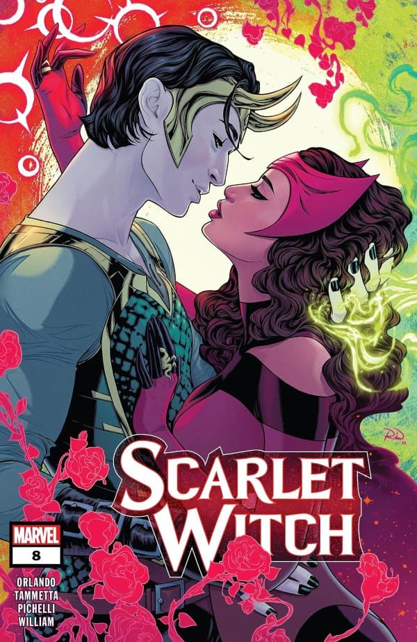 Scarlet Witch #8 cover