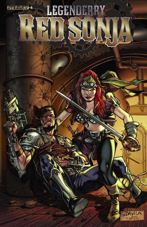 Legenderry: Red Sonja #4 cover