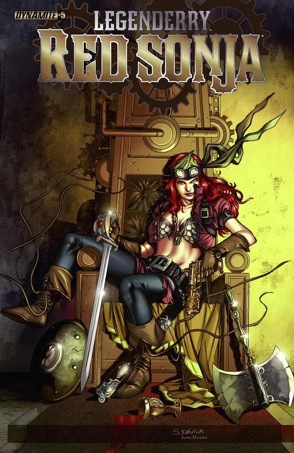 Legenderry: Red Sonja #5 cover
