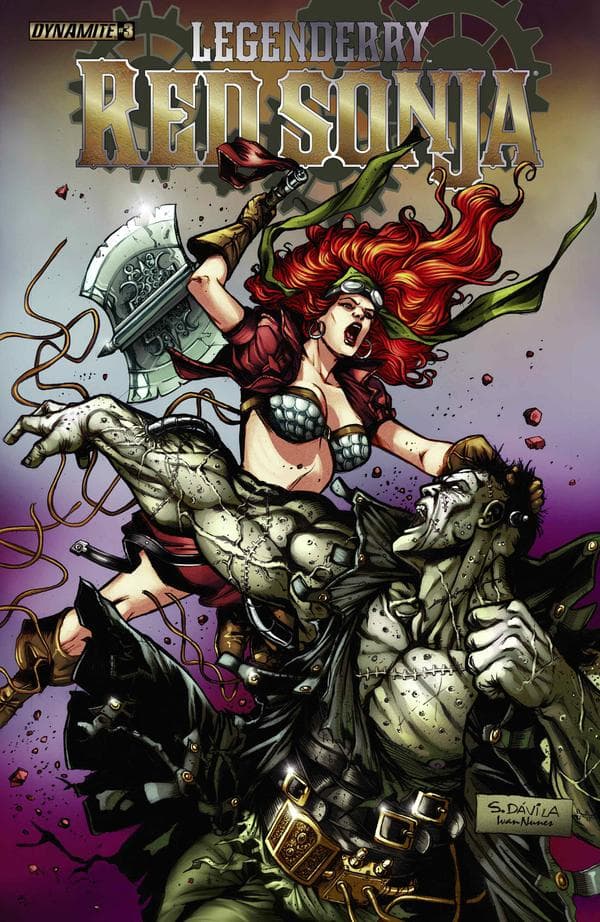 Legenderry: Red Sonja #3 cover