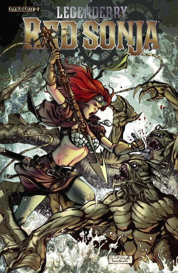 Legenderry: Red Sonja #2 cover