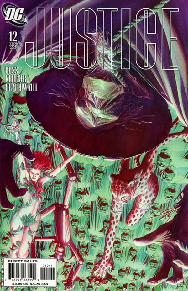 Justice #12 cover