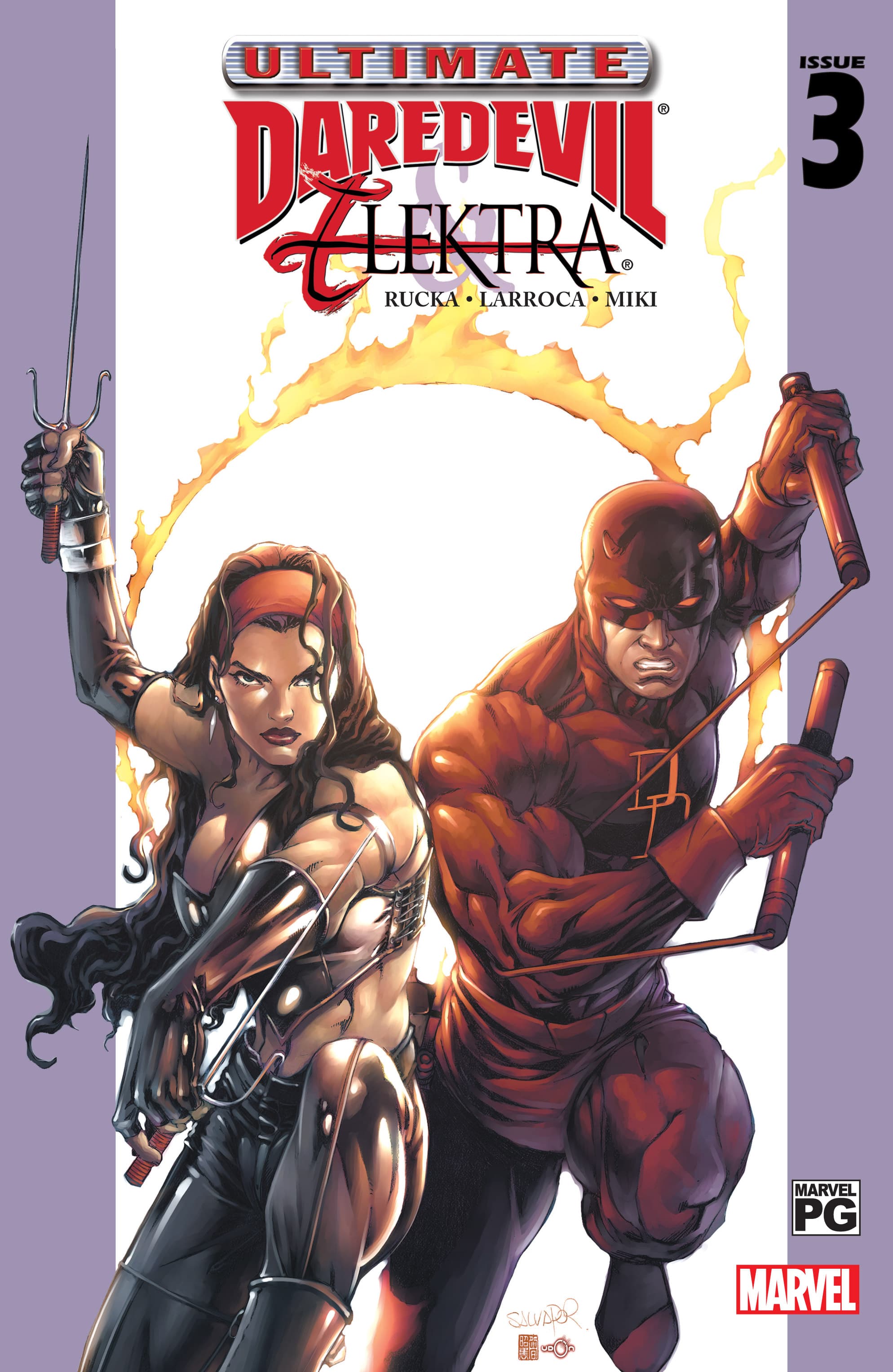 Ultimate Daredevil/Elektra #3 cover