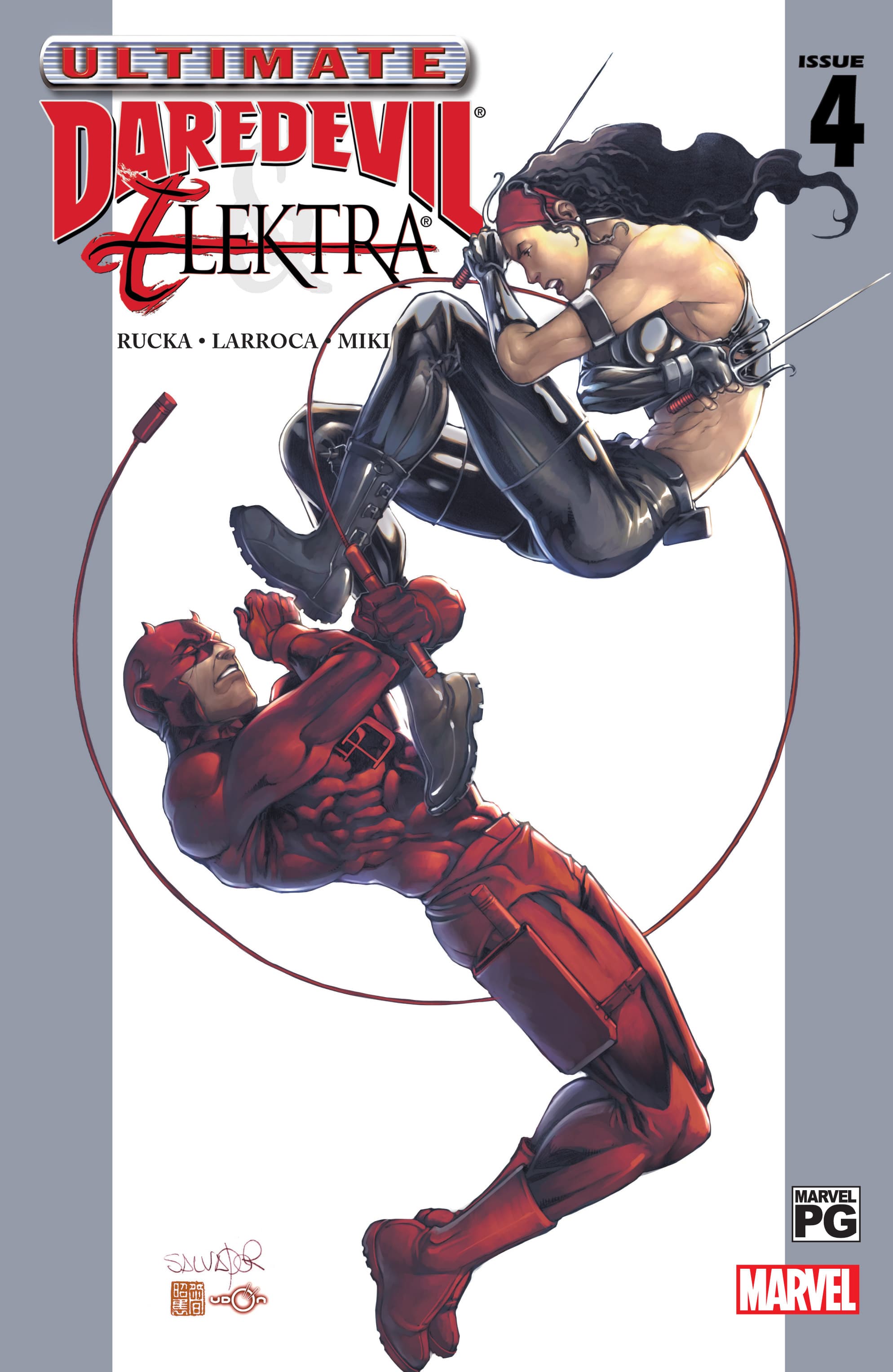 Ultimate Daredevil/Elektra #4 cover
