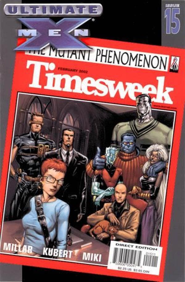 Ultimate X-Men #15 cover
