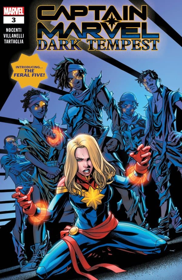 Captain Marvel: Dark Tempest #3 cover