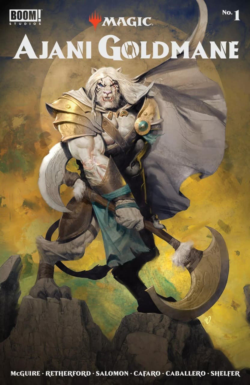 Magic: Ajani Goldmane #1 cover