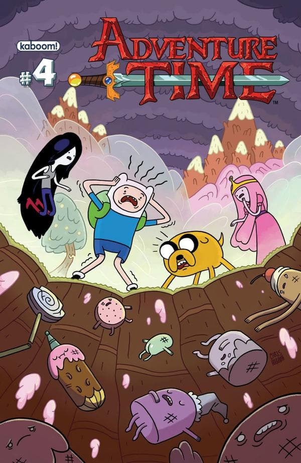 Adventure Time #4 cover