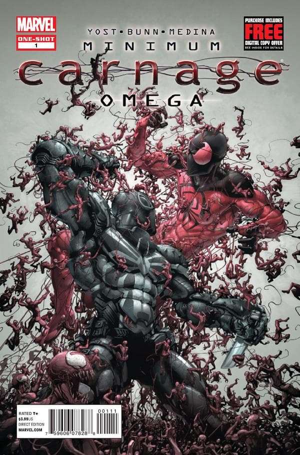 Minimum Carnage: Omega #1 cover