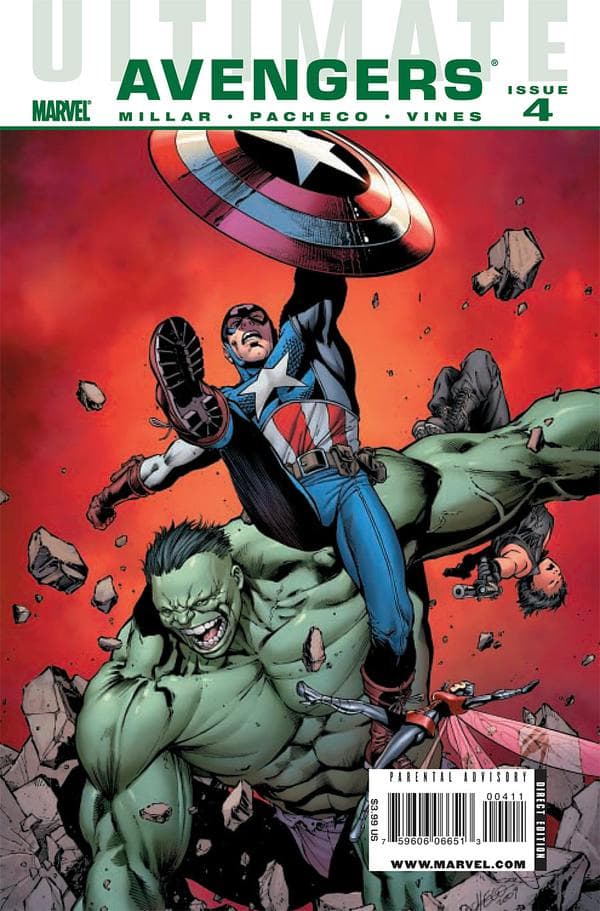 Ultimate Avengers #4 cover