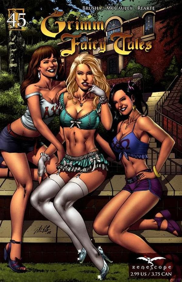 Grimm Fairy Tales #45 cover