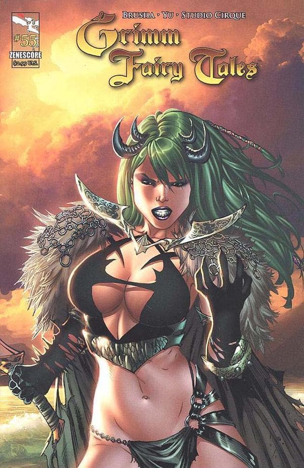 Grimm Fairy Tales #55 cover