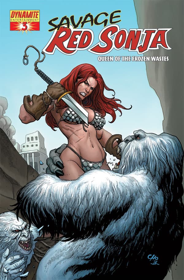 Savage Red Sonja: Queen of the Frozen Wastes #3 cover