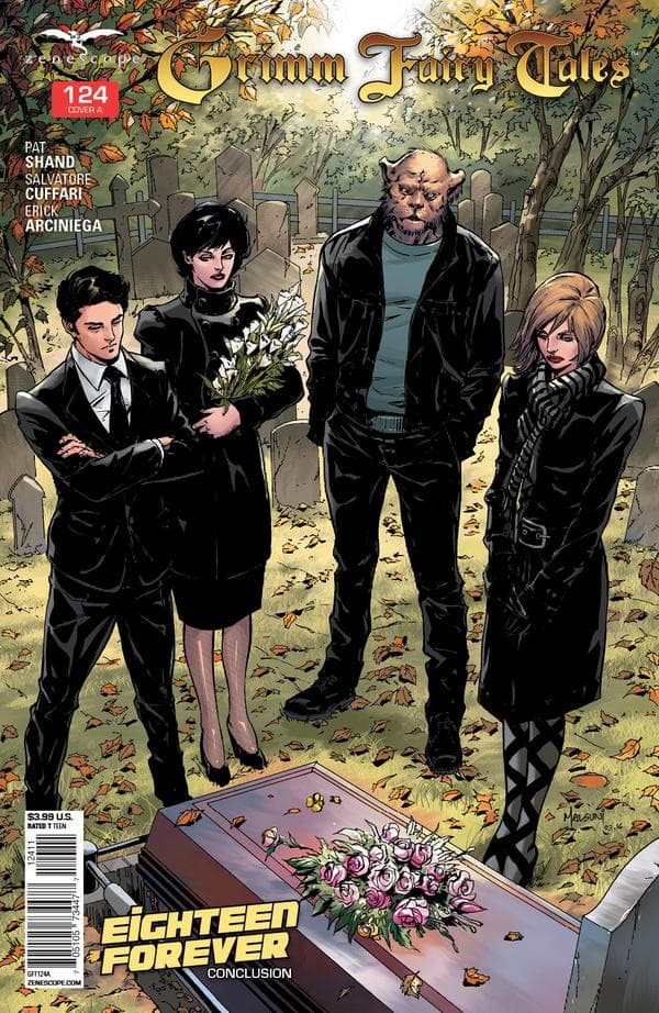 Grimm Fairy Tales #124 cover