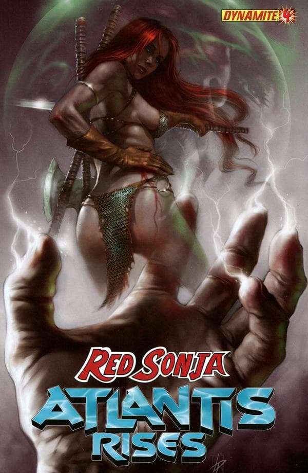 Red Sonja: Atlantis Rises #4 cover