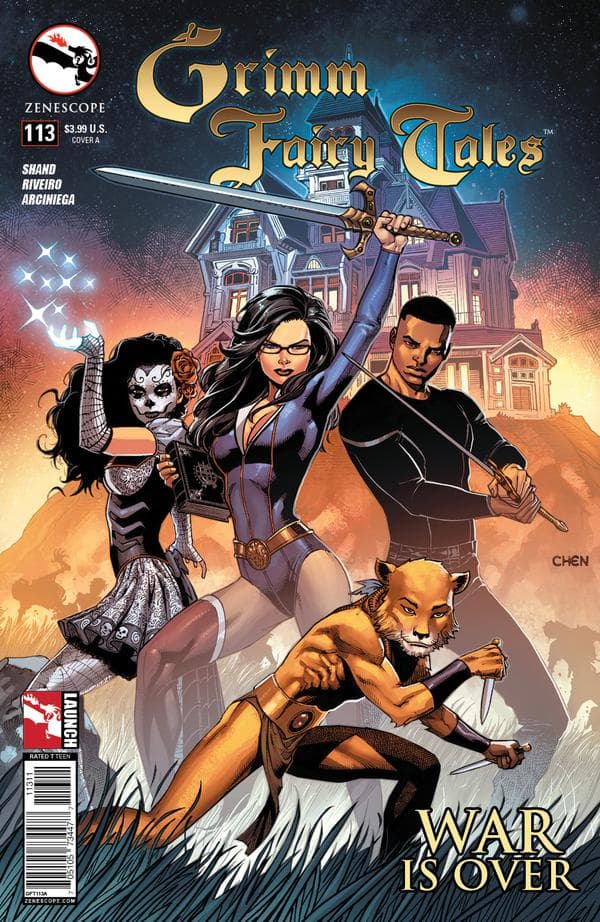 Grimm Fairy Tales #113 cover