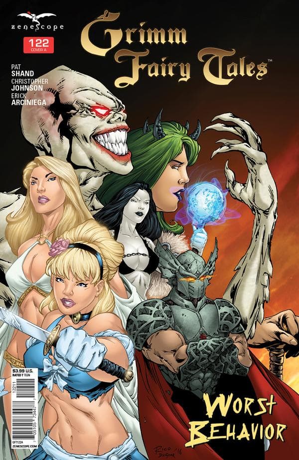 Grimm Fairy Tales #122 cover