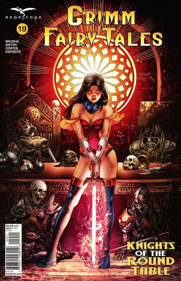 Grimm Fairy Tales #19 cover
